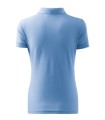Cotton Heavy 216 Koszulka polo damska błękitny
