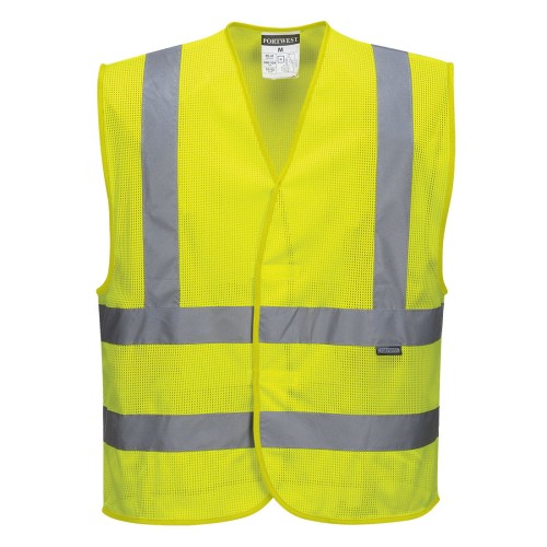 Siatkowa kamizelka ostrzegawcza Yellow