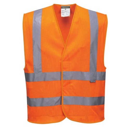 Siatkowa kamizelka ostrzegawcza Orange 4X/5X