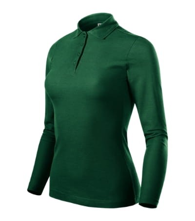 Pique Polo LS 231 Koszulka polo damska dark green