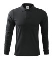 Single J. LS 211 Koszulka polo męska ebony gray S