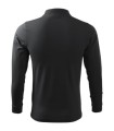 Single J. LS 211 Koszulka polo męska ebony gray S
