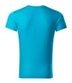 Slim Fit V-neck 146 Koszulka męska turkus