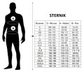 Spodnie ogrodniczki monterskie STERNIK (SZARY/CZERWONY)