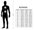 Spodnie do pasa ACTIFLEX (CZARNY/SZARY)