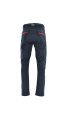 Spodnie do pasa ACTIFLEX  (CZARNY/CZERWONY)