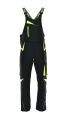 Spodnie  softshell ogrodniczki ocieplane COMFORT WINTER