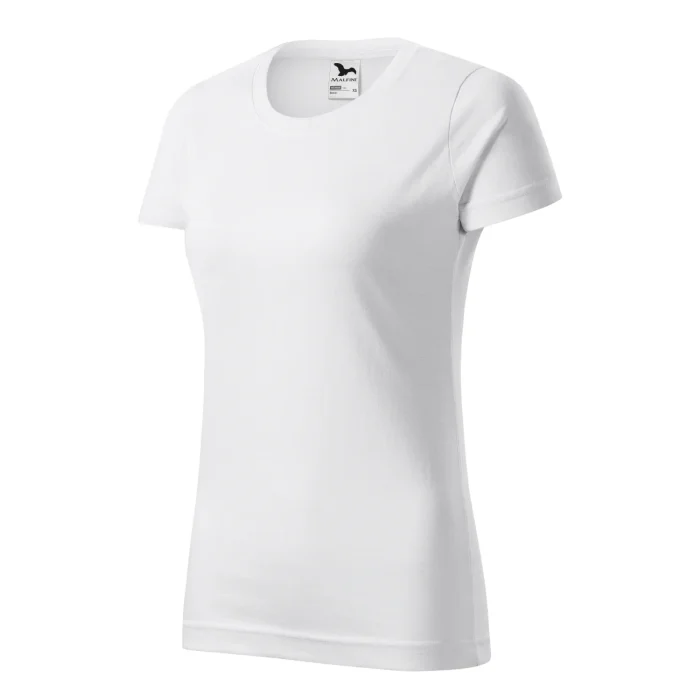 T-shirt damski Malfini Basic 134 biały - obrazek 4