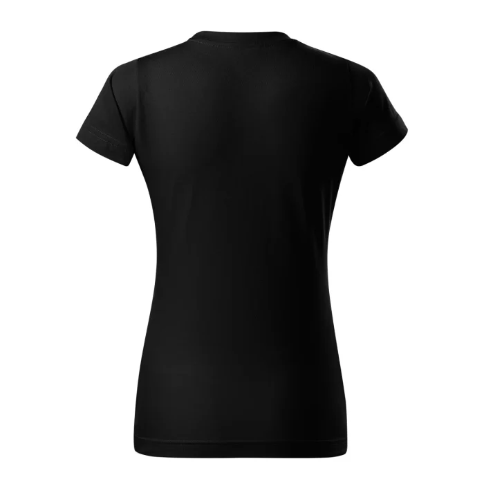 T-shirt damski Malfini Basic 134 czarny - obrazek 3