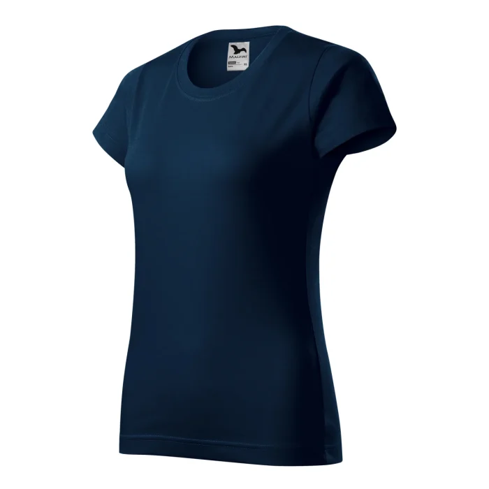 T-shirt damski Malfini Basic 134 granatowy - obrazek 4