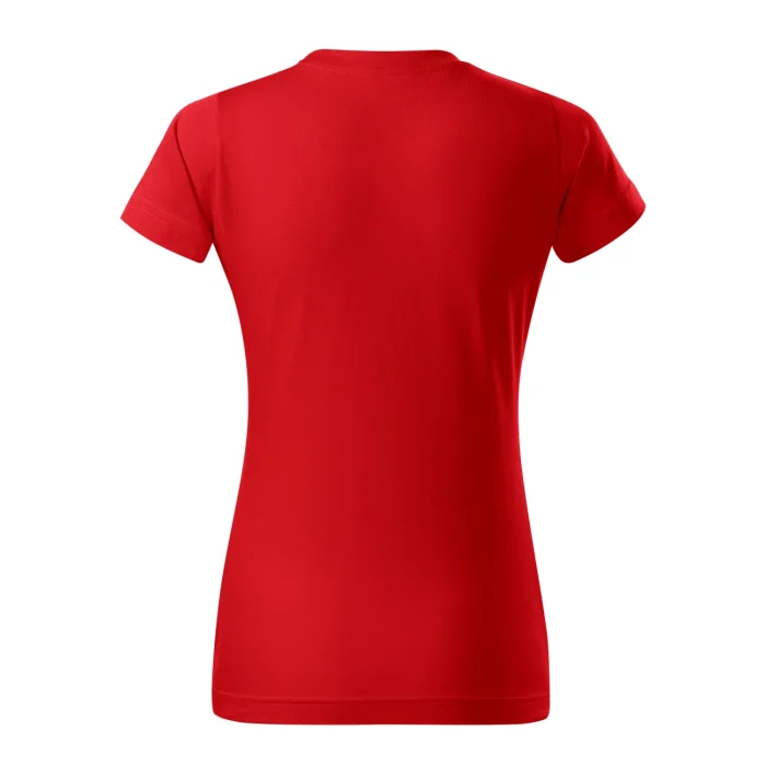 T-shirt damski Malfini Basic 134 czerwona - obrazek 3