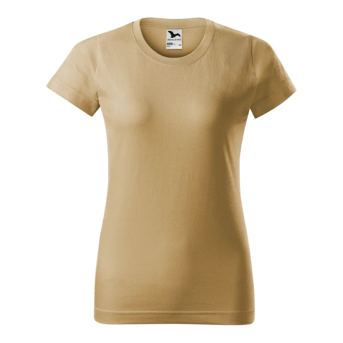T-shirt damski Malfini Basic 134 piaskowy - obrazek 2
