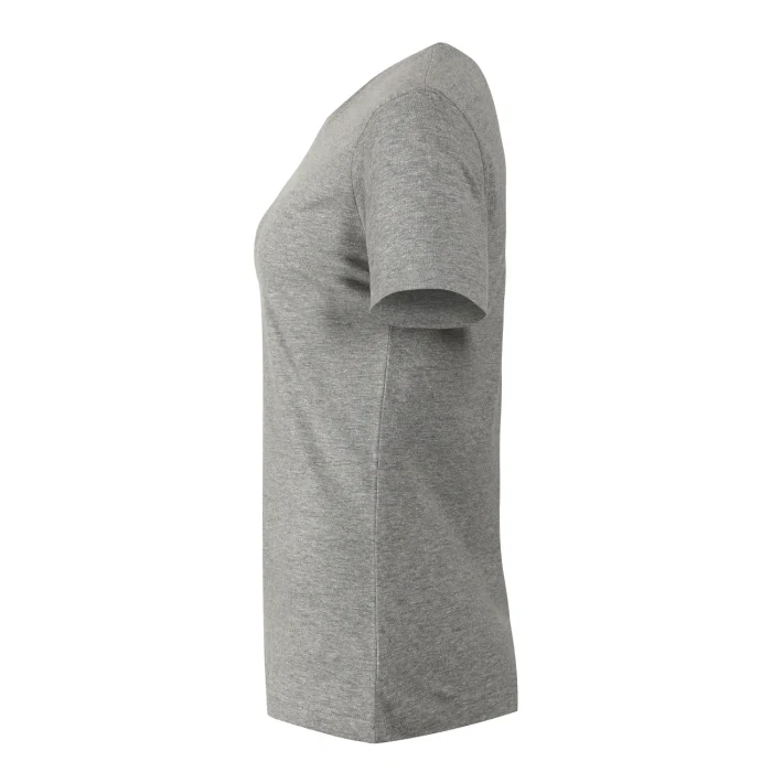 T-shirt damski Malfini Basic 134 ciemnoszary melanż - obrazek 5