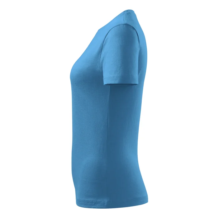 T-shirt damski Malfini Basic 134 lazurowa - obrazek 5