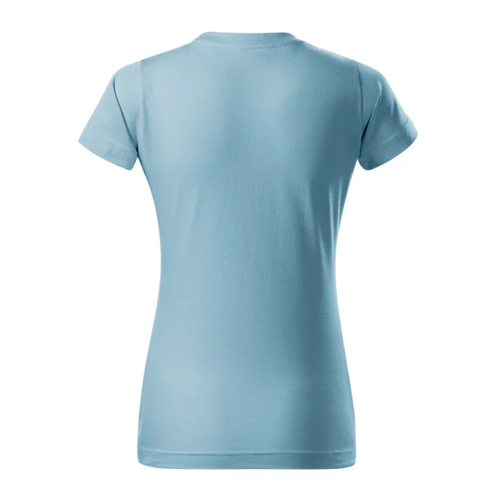 T-shirt damski Malfini Basic 134 błękitna - obrazek 3