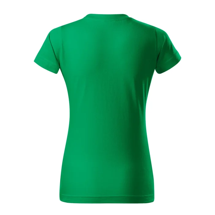 T-shirt damski Malfini Basic 134 zieleń trawy - obrazek 3