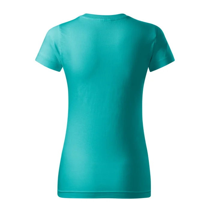 T-shirt damski Malfini Basic 134 szmaragdowa - obrazek 3