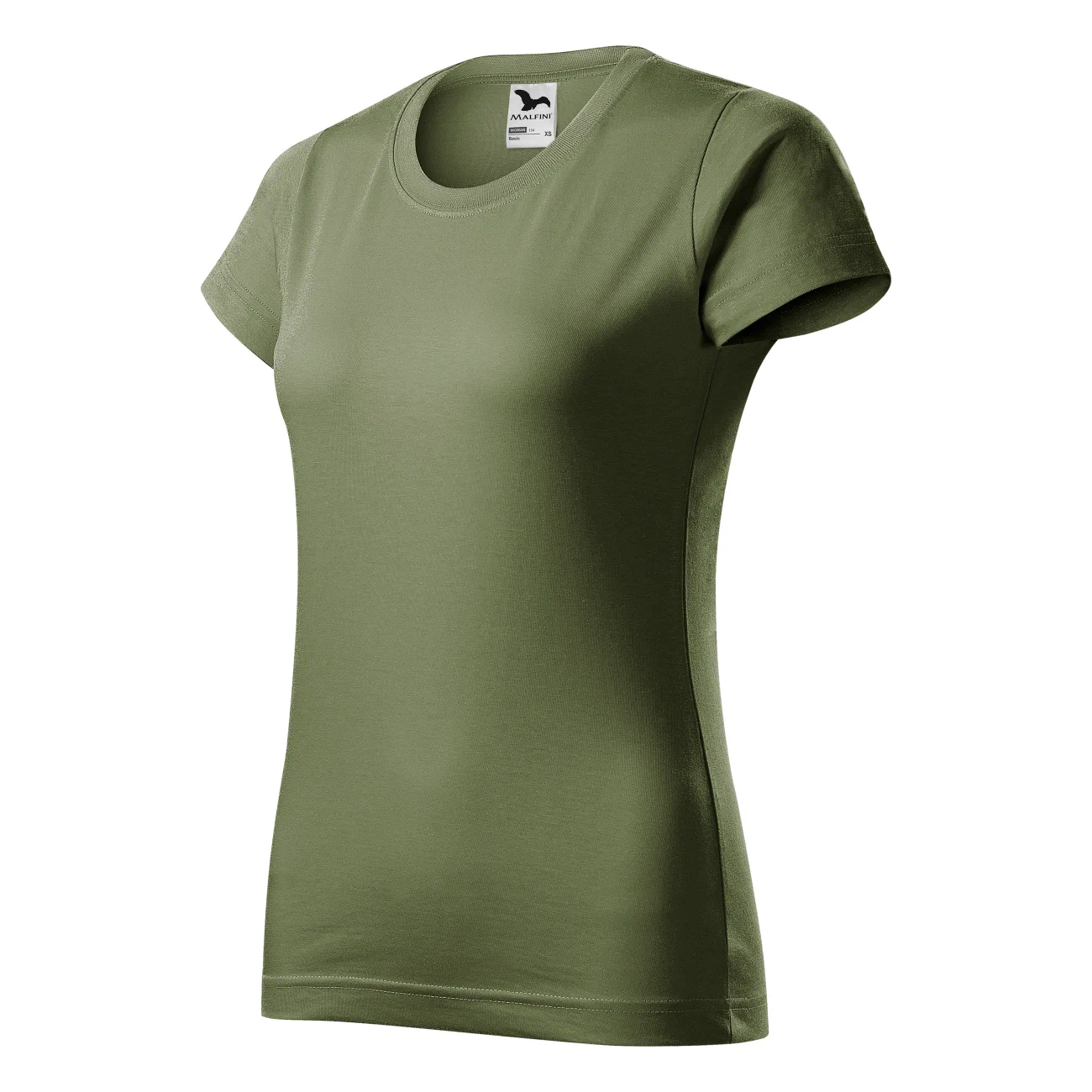 134_28_C T-shirt damski Malfini Basic 134 jasny khaki - obrazek 1