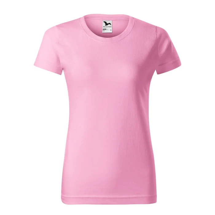 T-shirt damski Malfini Basic 134 różowa - obrazek 5
