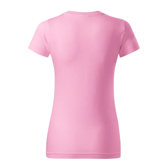 T-shirt damski Malfini Basic 134 różowa - obrazek 4