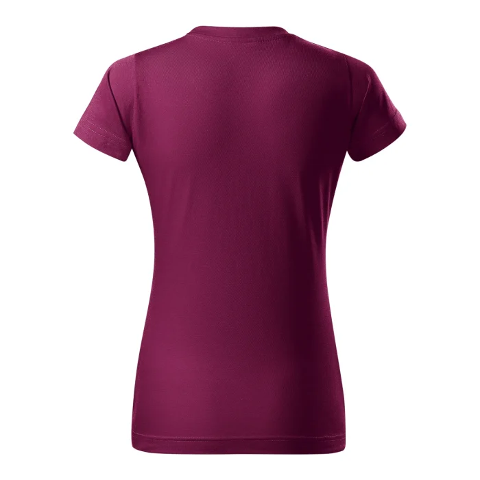 T-shirt damski Malfini Basic 134 fuksjowa - obrazek 4