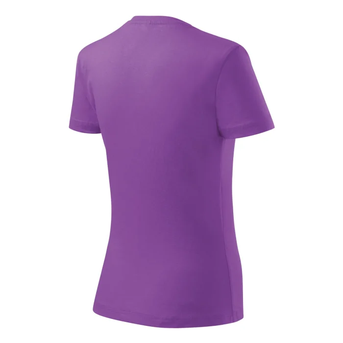 T-shirt damski Malfini Basic 134 fioletowa - obrazek 4