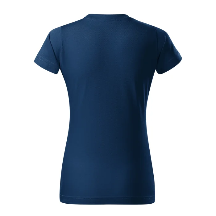 T-shirt damski Malfini Basic 134 ciemnoniebieski - obrazek 3