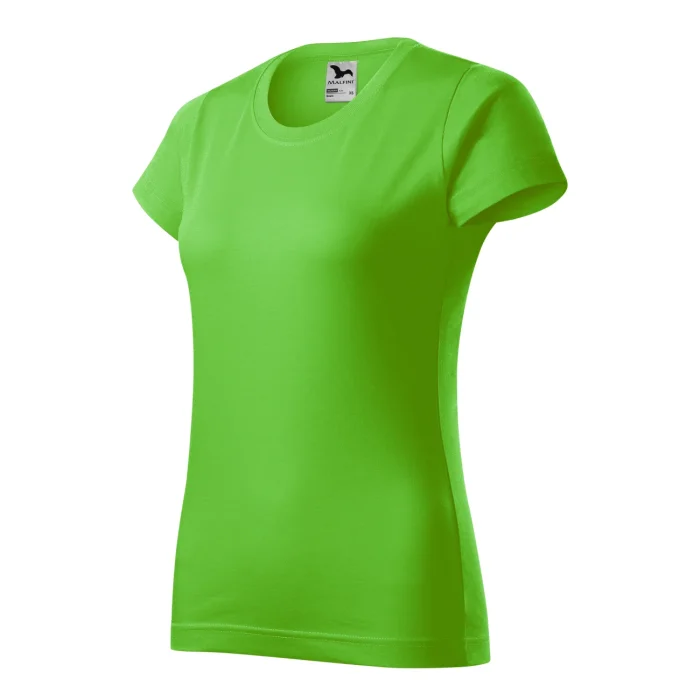 T-shirt damski Malfini Basic 134 zielone jabłko - obrazek 2
