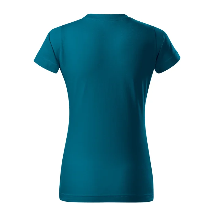 T-shirt damski Malfini Basic 134 petrol blue - obrazek 3
