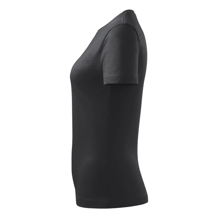 T-shirt damski Malfini Basic 134 ebony grey - obrazek 5