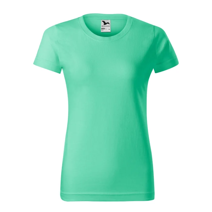 T-shirt damski Malfini Basic 134 miętowa - obrazek 2