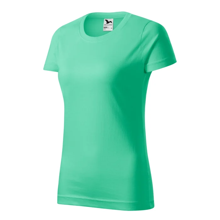 T-shirt damski Malfini Basic 134 miętowa - obrazek 5