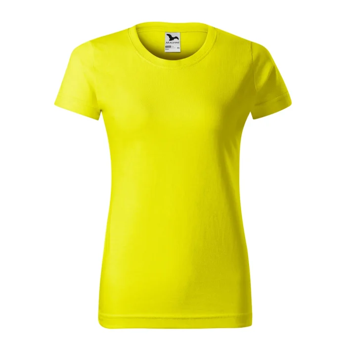 T-shirt damski Malfini Basic 134 cytrynowa - obrazek 2