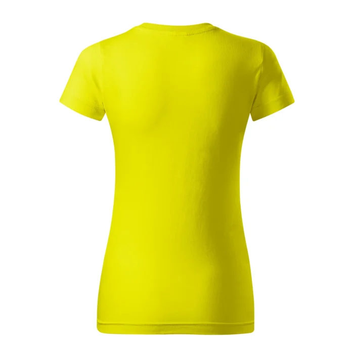 T-shirt damski Malfini Basic 134 cytrynowa - obrazek 3