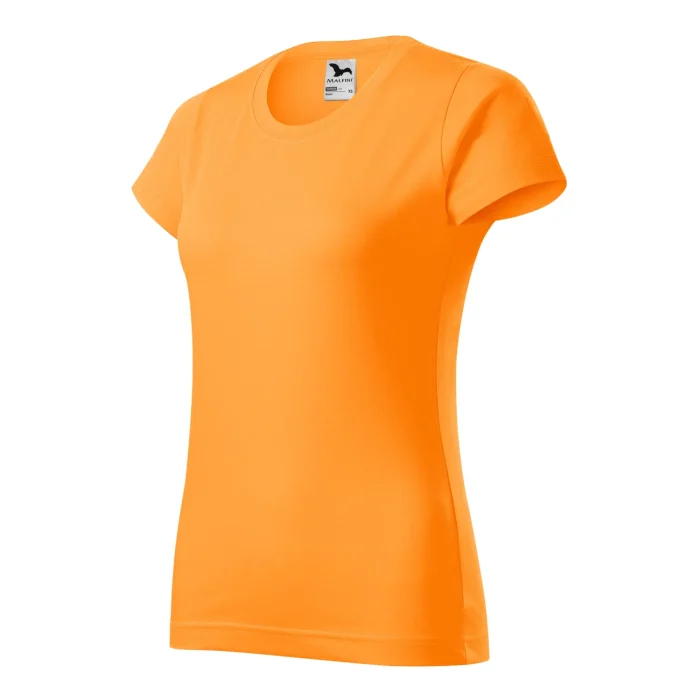 T-shirt damski Malfini Basic 134 mandarynkowa - obrazek 4