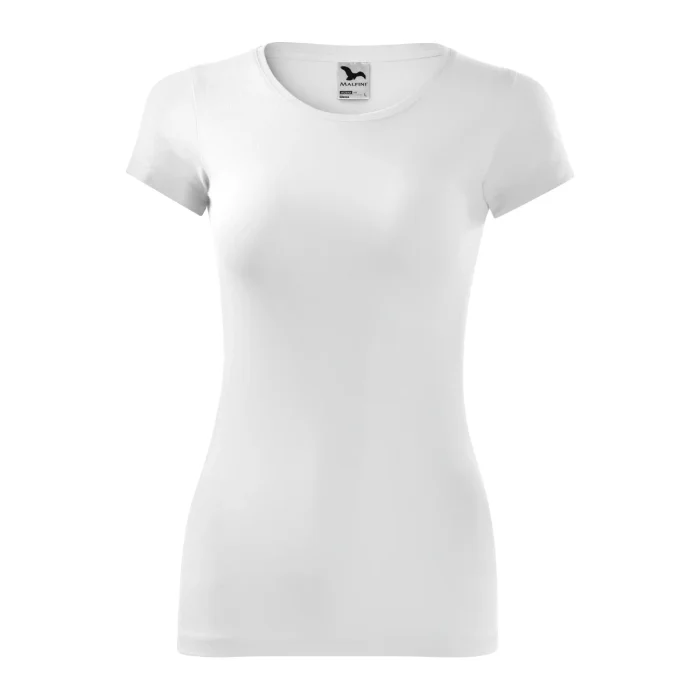 T-shirt damski Malfini Glance 141 biała - obrazek 2