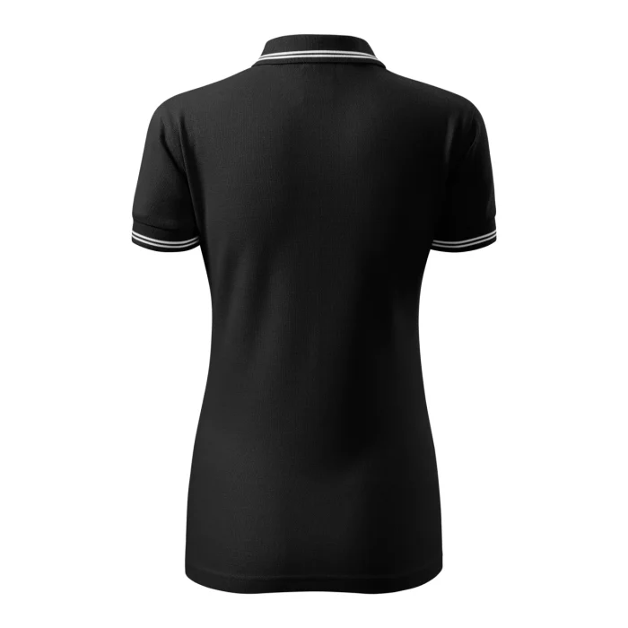 Koszulka polo damska Malfini Urban 220 czarna - obrazek 3