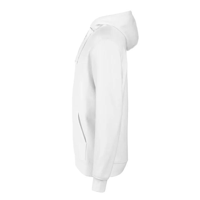 Bluza męska rozpinana Malfini Trendy Zipper 410 biała - obrazek 4