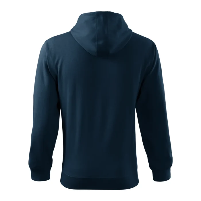 Bluza męska rozpinana Malfini Trendy Zipper 410 granatowa - obrazek 3