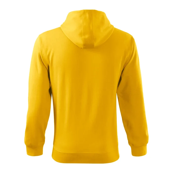 Bluza męska rozpinana Malfini Trendy Zipper 410 żółta - obrazek 3