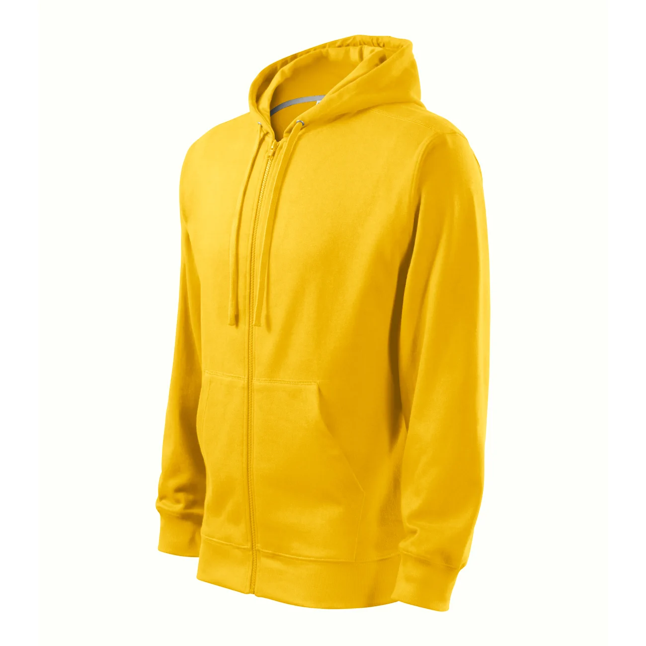 bluza-meska-kaptur-malfini-trendy-zipper-410-04-zolty-2 Bluza męska rozpinana Malfini Trendy Zipper 410 żółta - obrazek 1