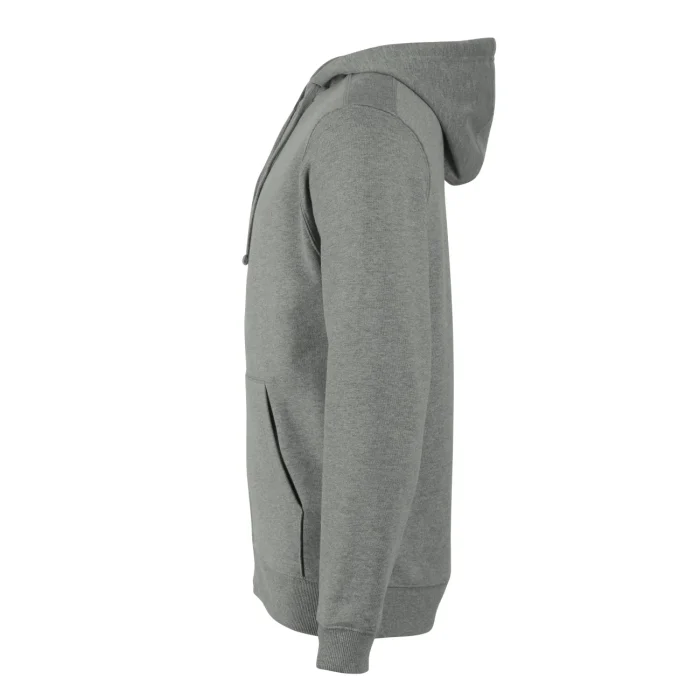 Bluza męska rozpinana Malfini Trendy Zipper 410 ciemnoszary melanż - obrazek 4