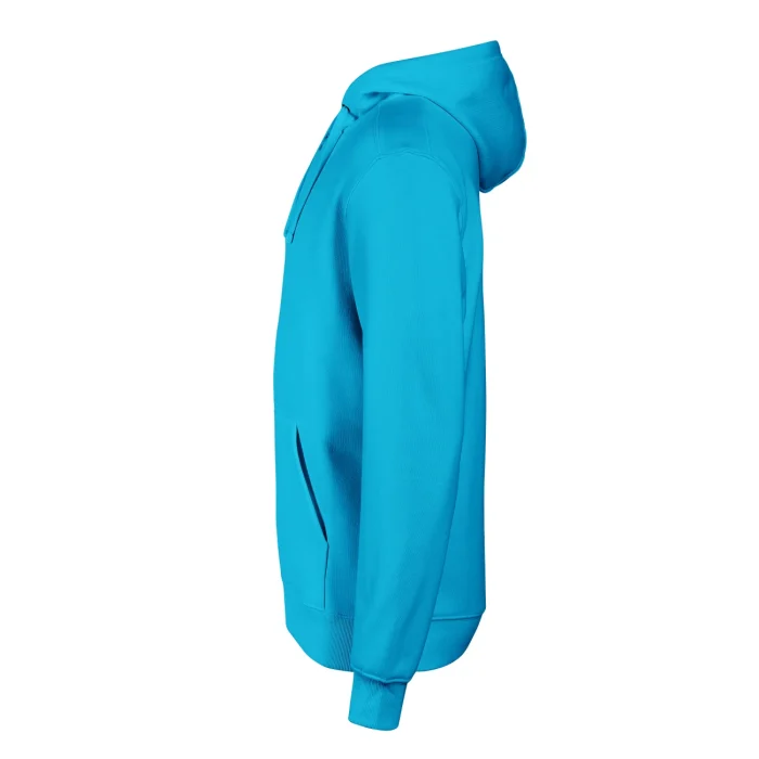Bluza męska rozpinana Malfini Trendy Zipper 410 turkusowa - obrazek 4