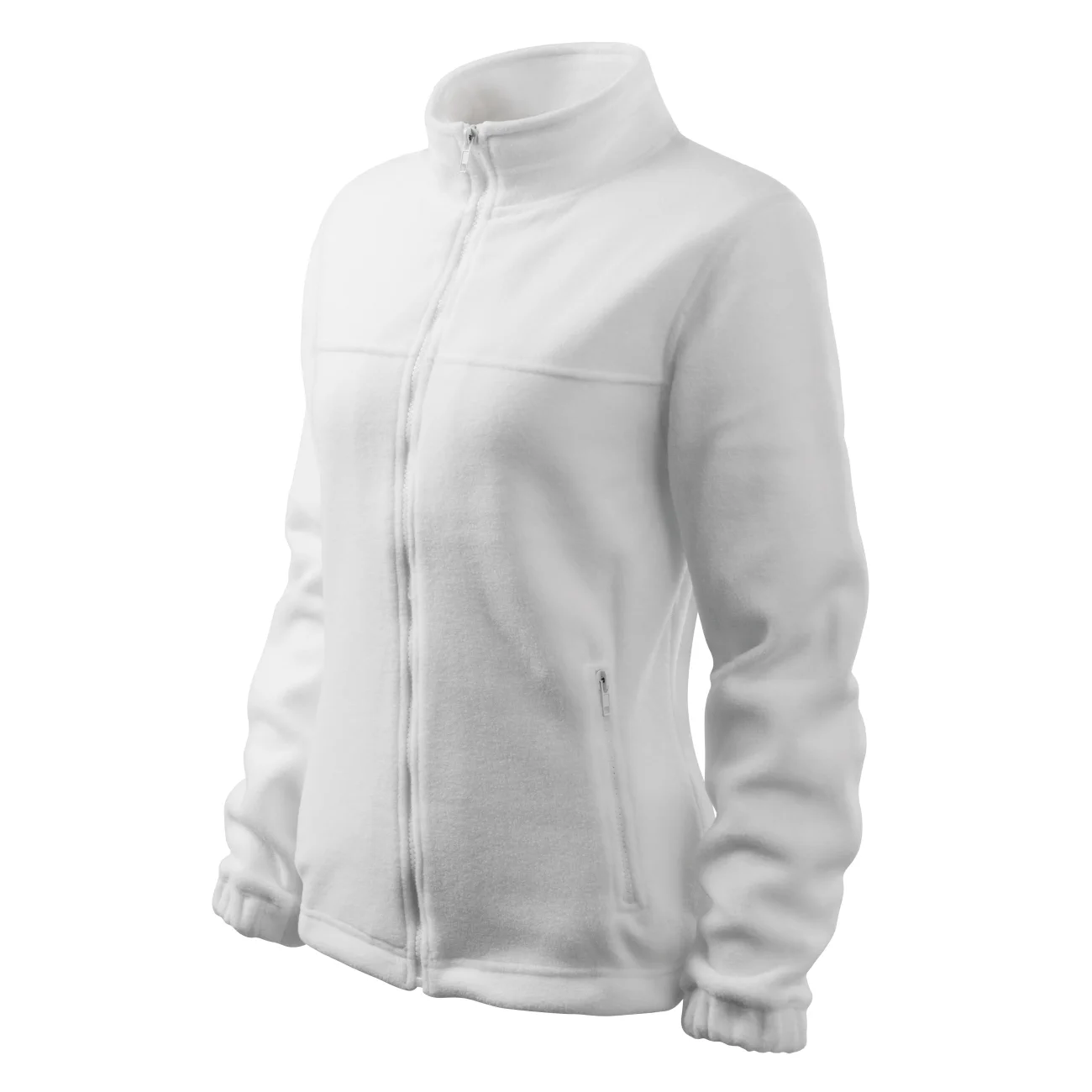 504_00_c_xl Taliowany Polar Damski Malfini JACKET504 Biała - obrazek 1