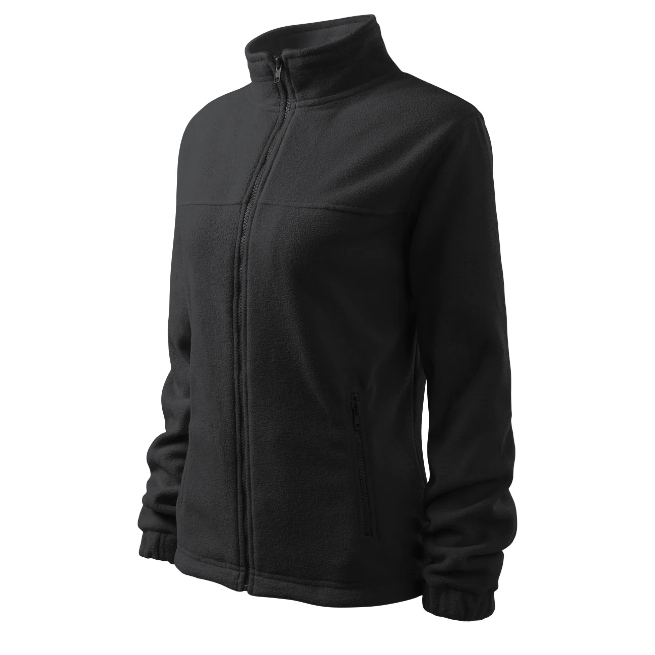 polar-malfini-damski-jacket-504-94-ebony-grey-1 Taliowany polar damski Malfini Jacket 504 ebony grey - obrazek 1