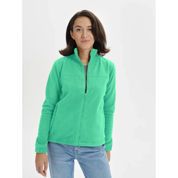 Taliowany polar damski Malfini Jacket 504 miętowa - obrazek 4