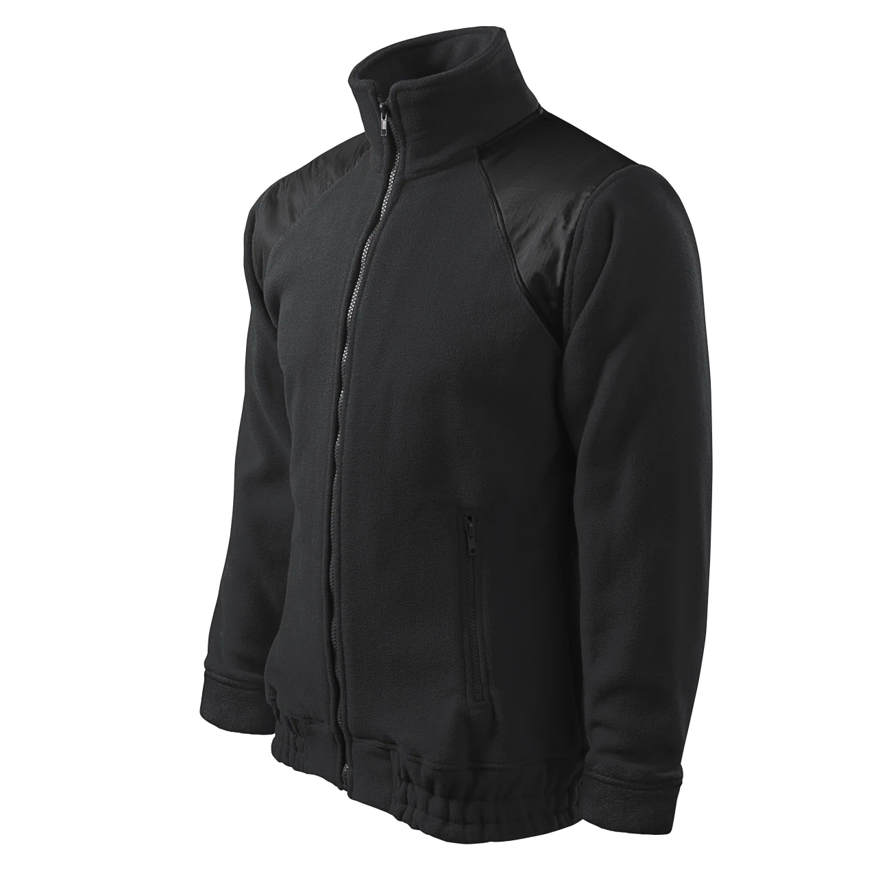 bluza-polar-malfini-meska-hi-q-506-94-ebon-grey-1 Polar unisex Rimeck Jacket Hi-Q 506 ebony grey - obrazek 1