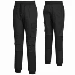 Spodnie kucharskie Portwest MeshAir Pro Stretch czarne C074