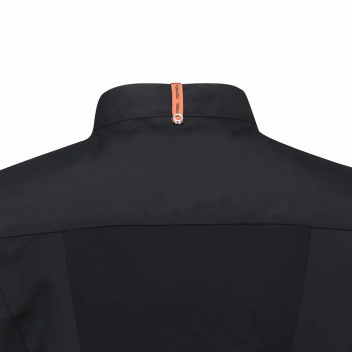Bluza kucharska Portwest MeshAir Pro z krótkim rękawem czarna C738 - obrazek 7