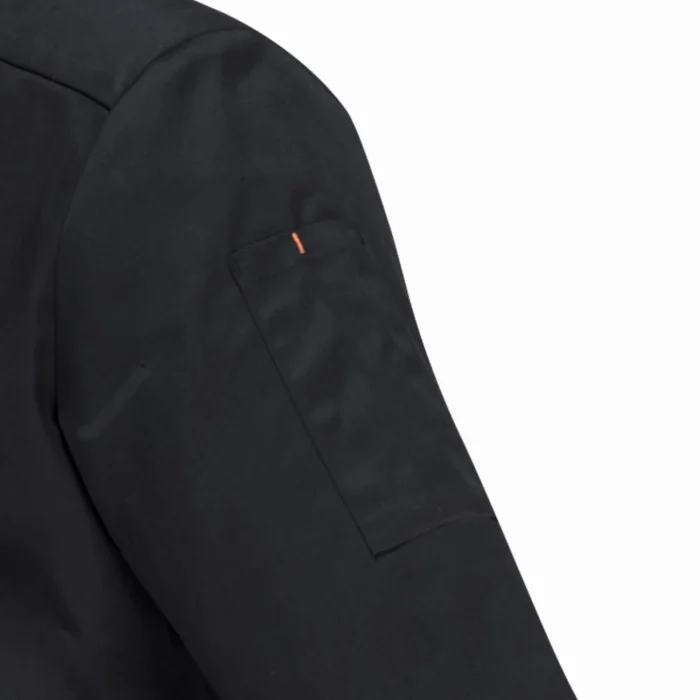 Bluza kucharska Portwest MeshAir Pro z krótkim rękawem czarna C738 - obrazek 6